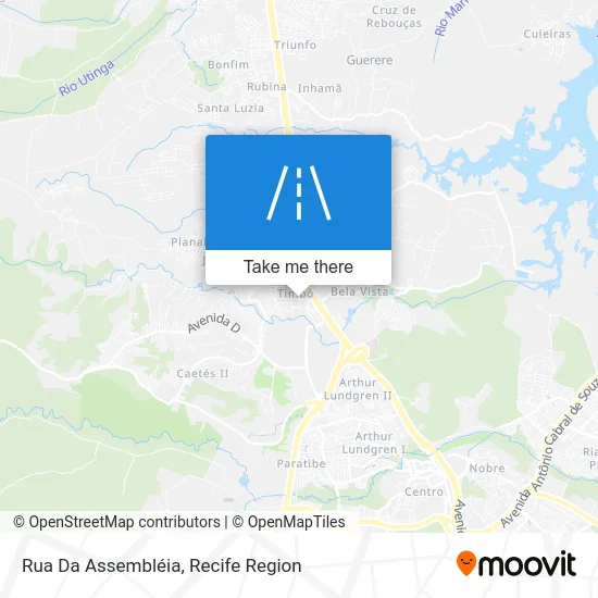 Rua Da Assembléia map