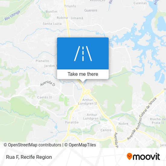 Rua F map