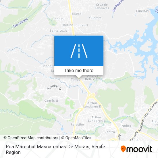 Rua Marechal Mascarenhas De Morais map