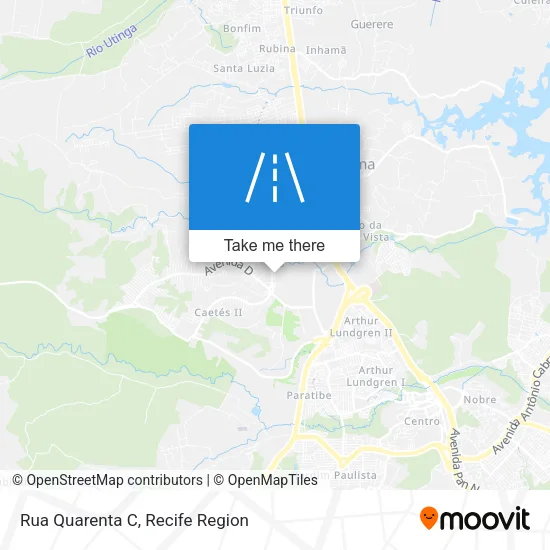 Rua Quarenta C map