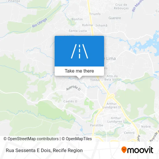 Rua Sessenta E Dois map