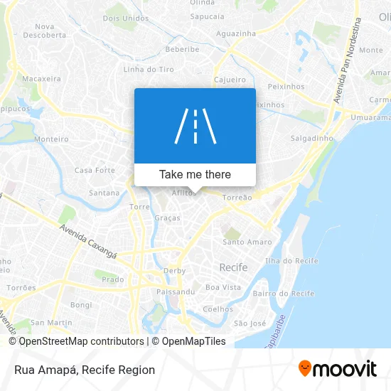 Rua Amapá map