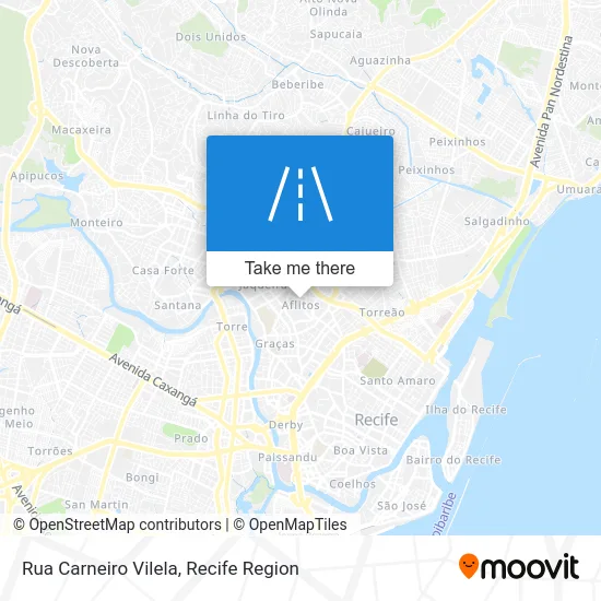 Rua Carneiro Vilela map