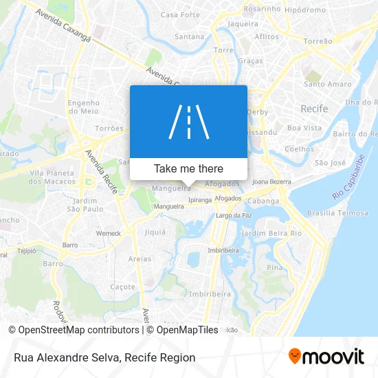 Rua Alexandre Selva map