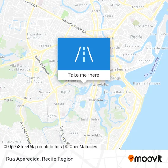 Rua Aparecida map