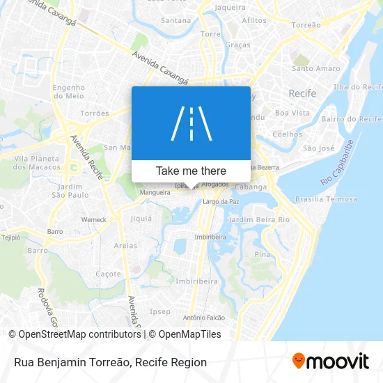Rua Benjamin Torreão map