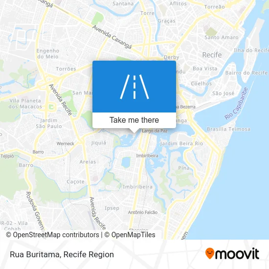 Rua Buritama map