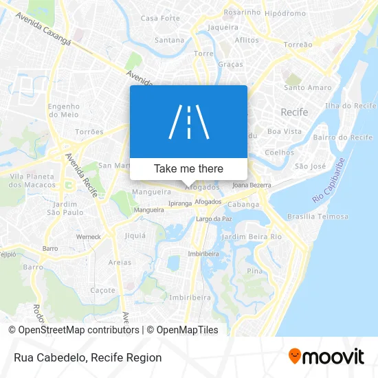 Rua Cabedelo map