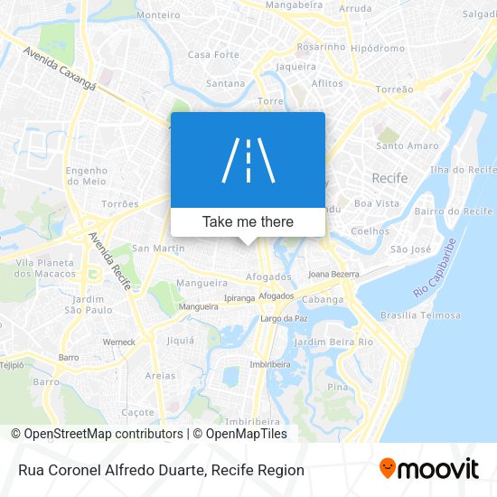 Rua Coronel Alfredo Duarte map