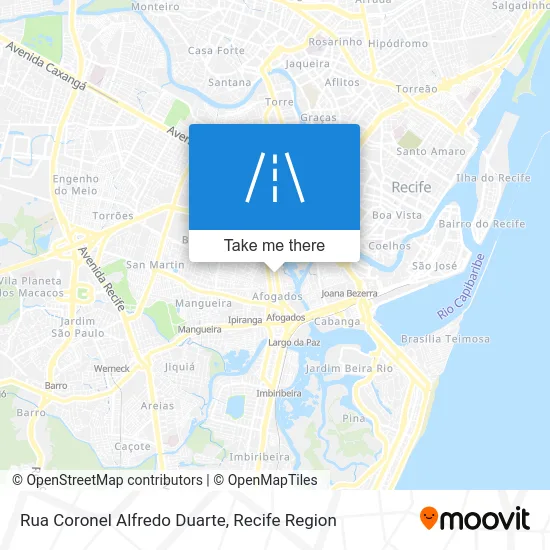 Rua Coronel Alfredo Duarte map