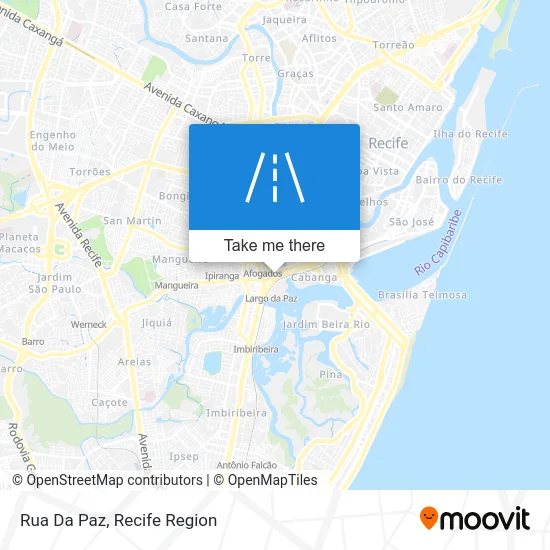 Rua Da Paz map