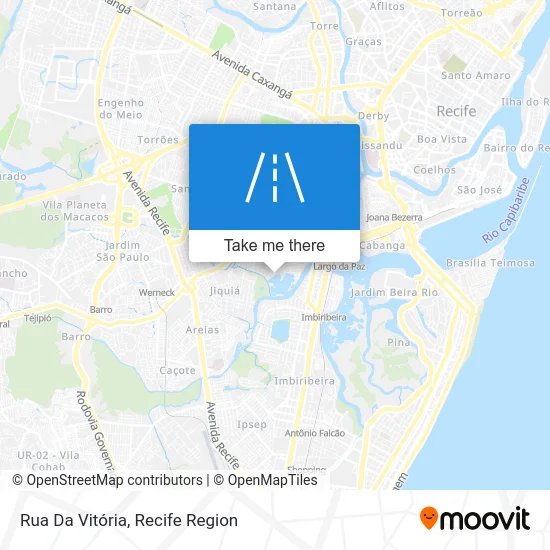 Rua Da Vitória map