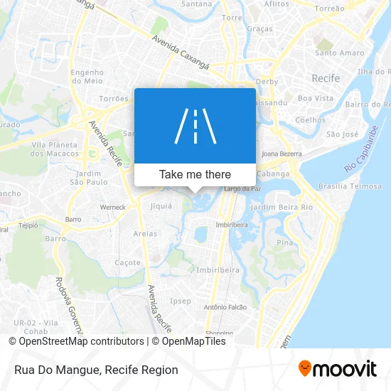 Rua Do Mangue map