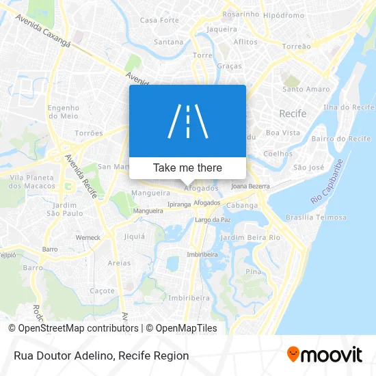 Rua Doutor Adelino map