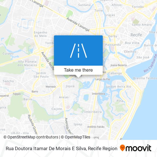 Rua Doutora Itamar De Morais E Silva map