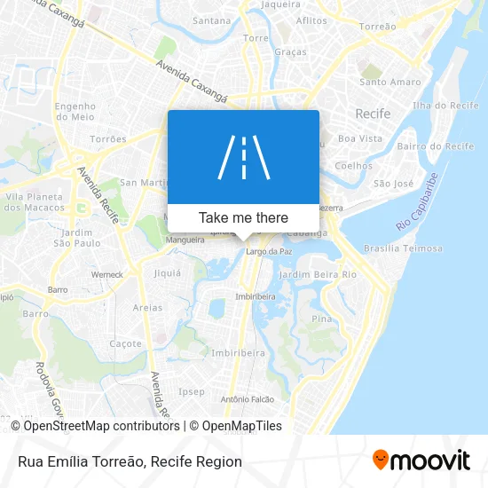 Mapa Rua Emília Torreão