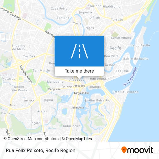 Rua Félix Peixoto map