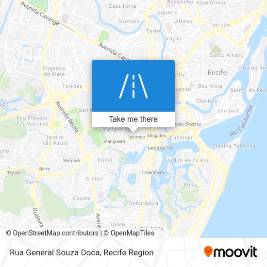 Rua General Souza Doca map