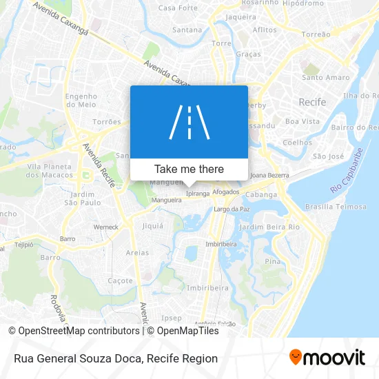 Rua General Souza Doca map