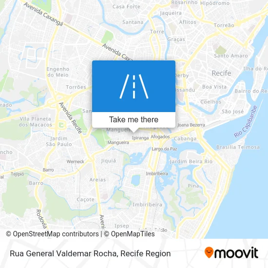 Rua General Valdemar Rocha map