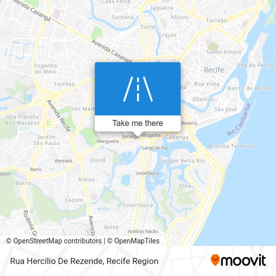 Rua Hercílio De Rezende map