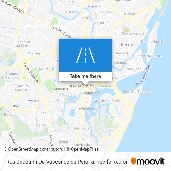 Rua Joaquim De Vasconcelos Pereira map