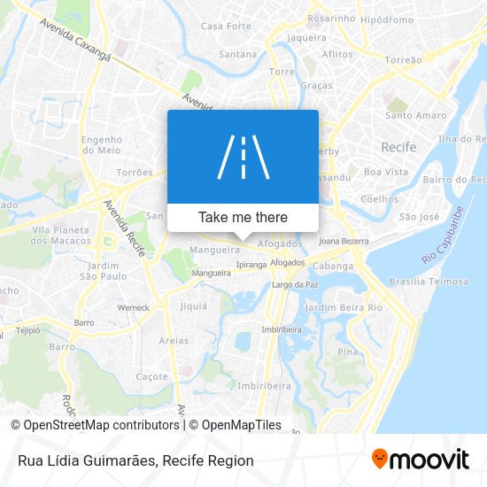 Rua Lídia Guimarães map
