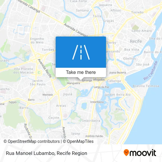 Rua Manoel Lubambo map