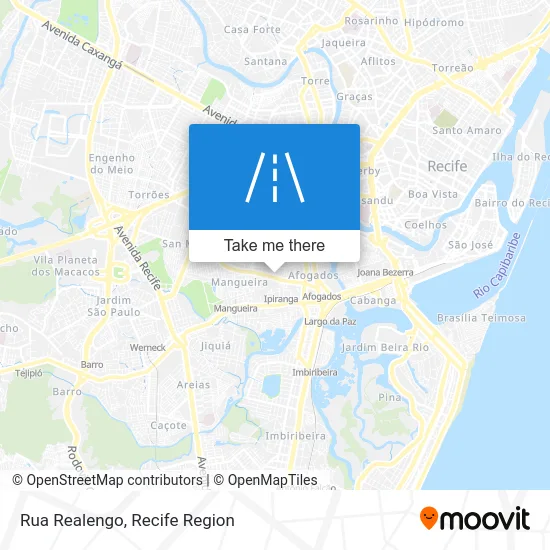 Rua Realengo map