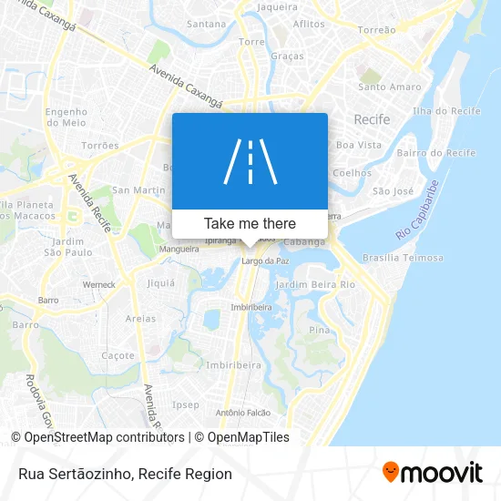Rua Sertãozinho map