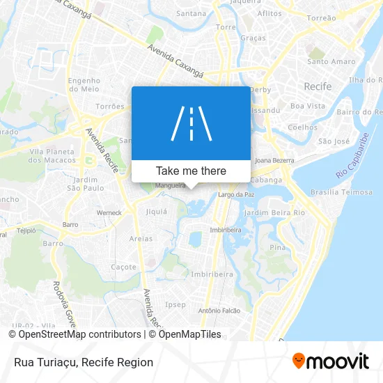 Rua Turiaçu map