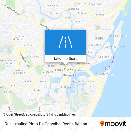 Rua Ursulino Pinto De Carvalho map