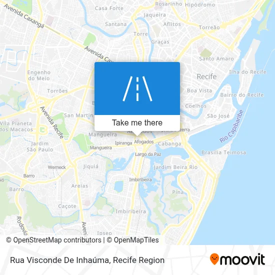 Rua Visconde De Inhaúma map