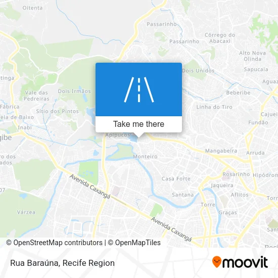Rua Baraúna map
