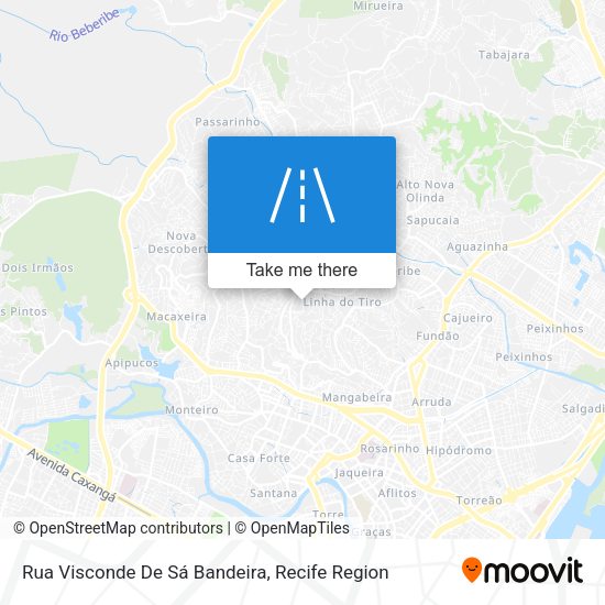 Rua Visconde De Sá Bandeira map