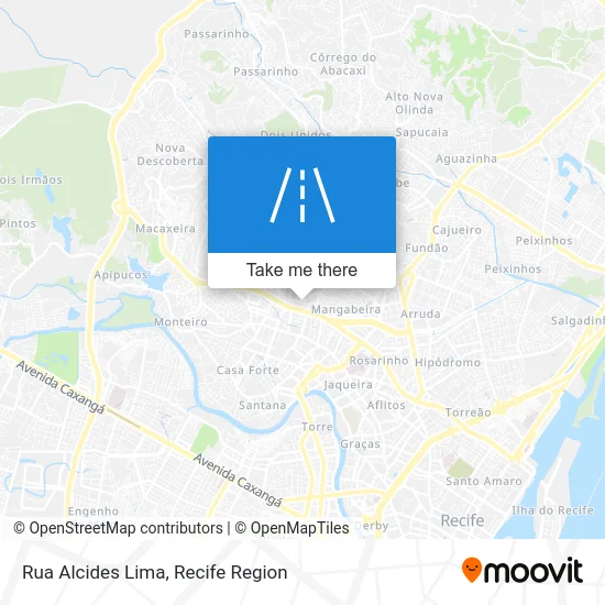 Rua Alcides Lima map