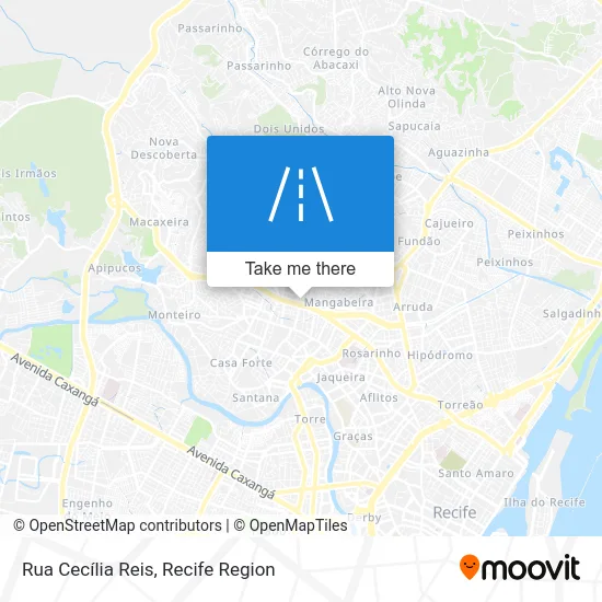 Rua Cecília Reis map