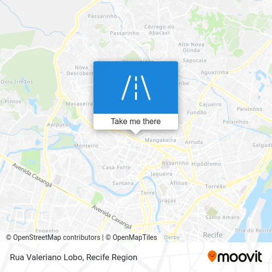 Rua Valeriano Lobo map