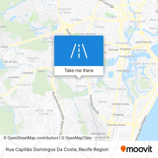 Rua Capitão Domingos Da Costa map