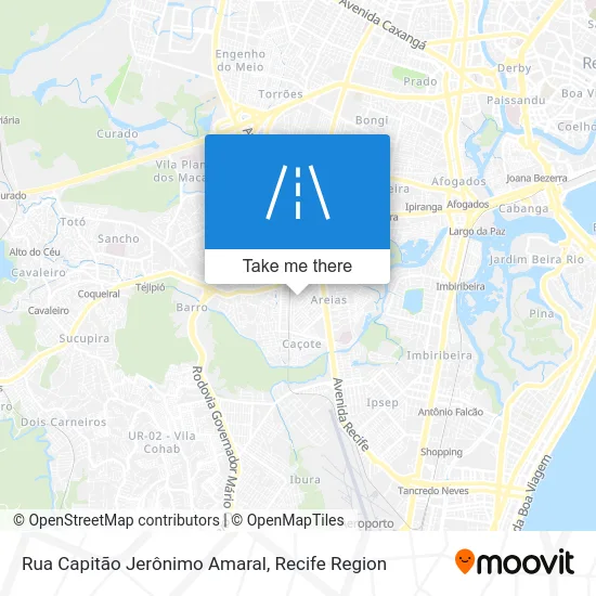 Rua Capitão Jerônimo Amaral map
