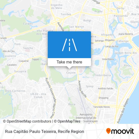 Rua Capitão Paulo Teixeira map