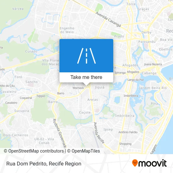 Rua Dom Pedrito map