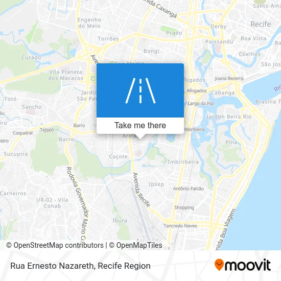 Rua Ernesto Nazareth map