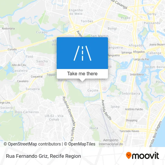 Rua Fernando Griz map