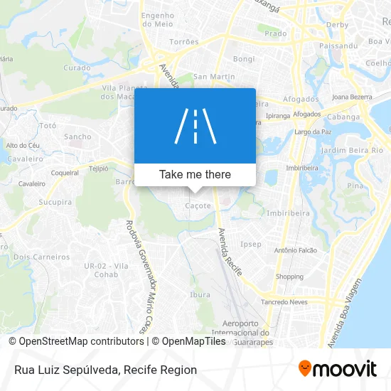 Rua Luiz Sepúlveda map