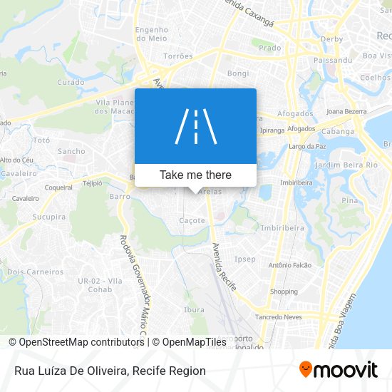Rua Luíza De Oliveira map