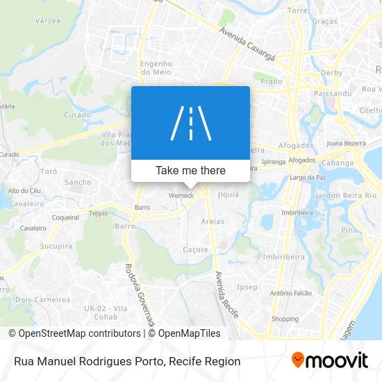 Rua Manuel Rodrigues Porto map