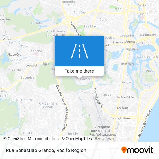 Rua Sebastião Grande map