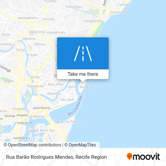 Rua Barão Rodrigues Mendes map