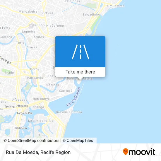 Rua Da Moeda map